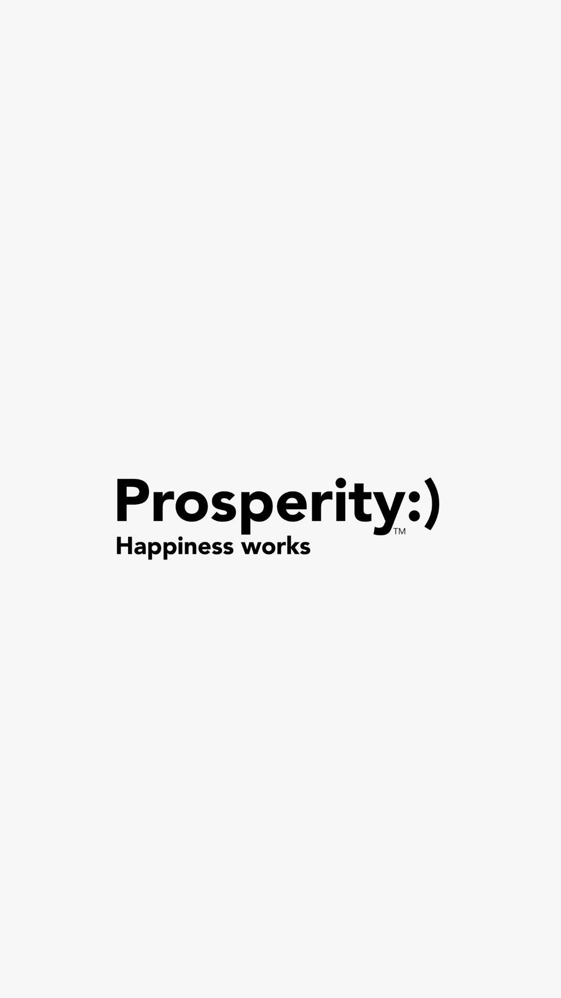 The Prosperity Ethos